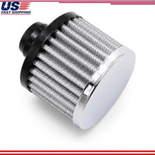 Chrome Washable Push In Valve Cover Breather 1 14 Hole Chevy Sbc Bbc 350 454 Chrome Washable Push In Valve Cover Breather 1 14 Hole Chevy Sbc Bbc 350 454