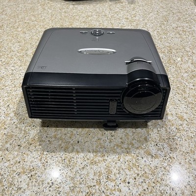 optoma projector DX605R DLP Projector w Carry Case And Cable Tested No Remote