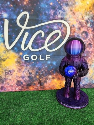 Moon Man Golf Ball Display 10 inches Vice Pro Galaxy Ball Included