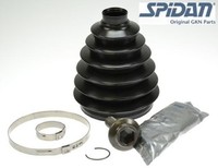 Spidan 24692 Faltenbalgsatz FüR Antriebswelle Achsmanschette Set Satz FüR Audi