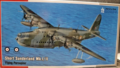 Short Sunderland Mk.I/II  WW II RAF Flying Boat Early War  Special Hobby 1/72