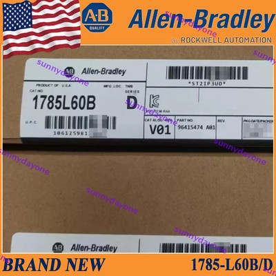 NEW ALLEN BRADLEY 1785-L60B SER D PLC-5/60 PROCESSOR FIRMWARE REV. B