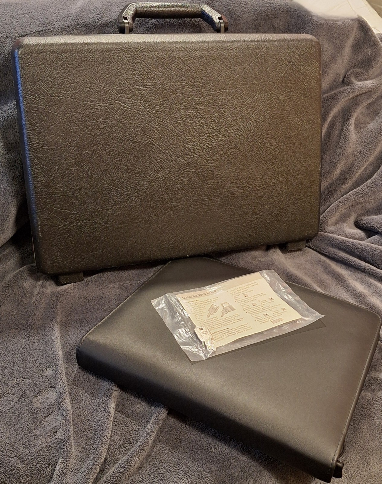 Vtg Samsonite Dispatch Hardshell Briefcase Atache… - image 1