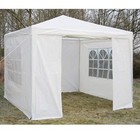 White Gazebo Garden Marquee Awning Beach Party Wedding Camping Tent Canopy 3x3m