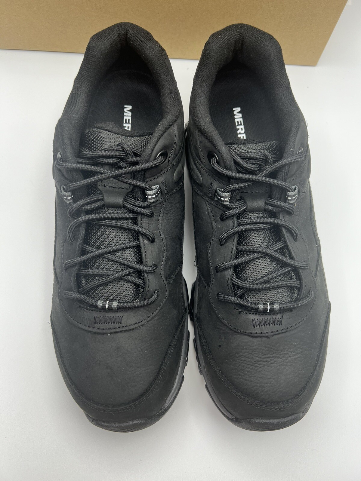 Scarpe Merrell Uomo Taglia 10 MOAB ADVENTURE 3 Nero Noir Escursionismo Vibram J003805