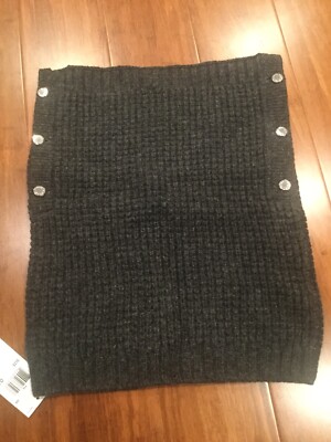 Micheal Kor 100% Wool Scarf With Button (MRSP $98)