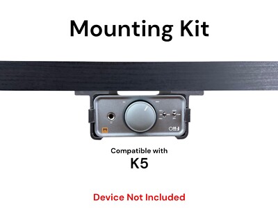 Desk Mount Kit for FiiO K5, K5 Pro, K5 Pro ESS - Under Desk Mounting Brackets