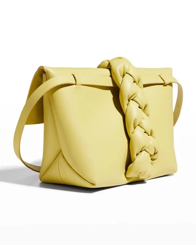 DeMellier Verona Braided Calfskin Clutch/shoulder Bag - Bild 2 von 5