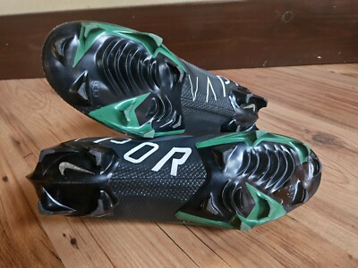 Size 16 Nike Football Cleats‎ Vapor Edge Pro 360 TB Black Pine Green DV0778-005 Nike Vapor Edge Pro 360 TB Black Pine Green Football Cleats  main image 4