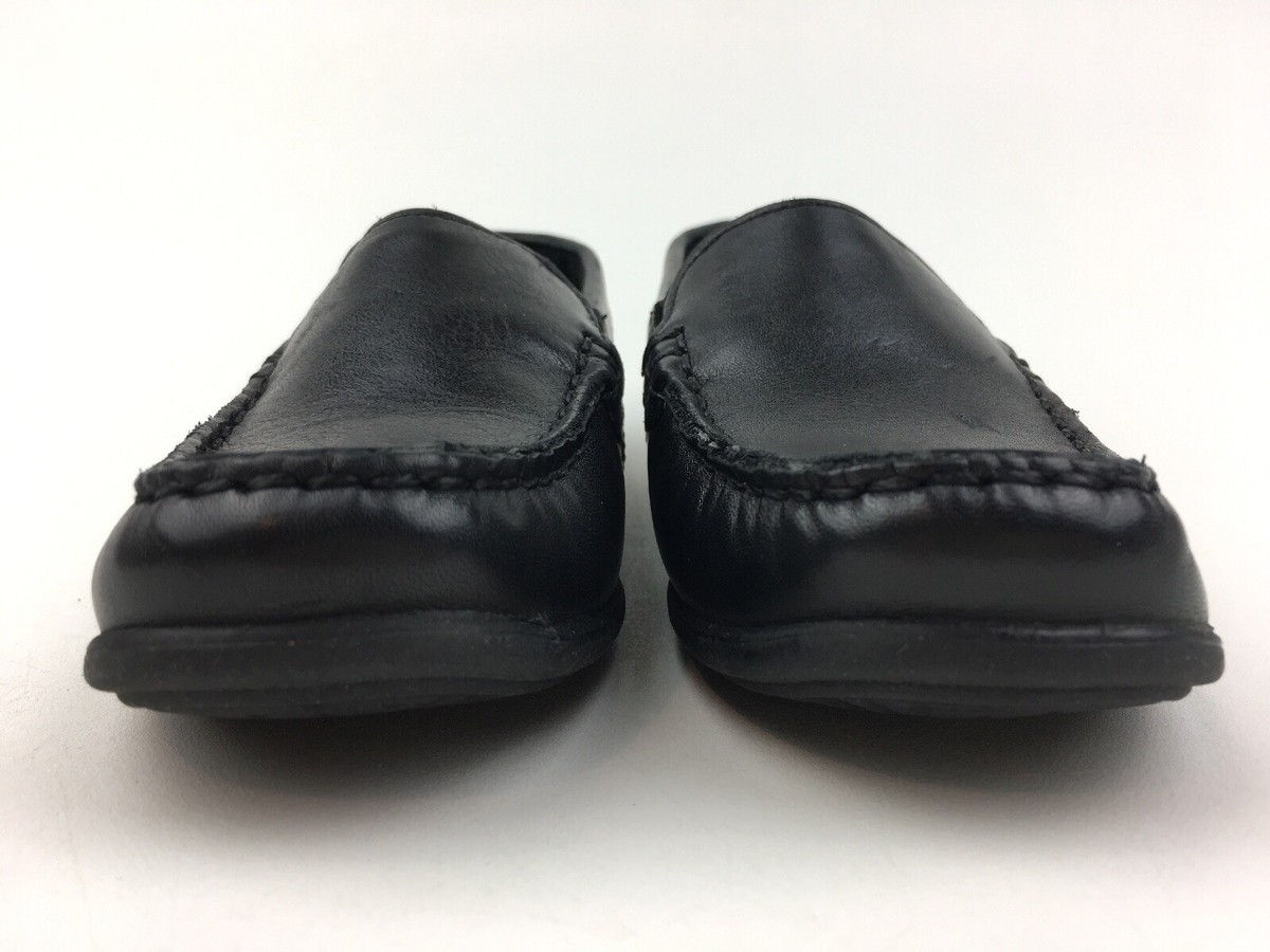 Mocassins Vénitiens Florsheim Enfant Garçon, Noir, Taille 12M, Neufs Sans Boîte