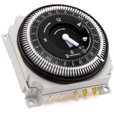 Grasslin Time Clock for Hot Tub & Spa - 24 Hour 120V SPDT/SPST 34-0033 