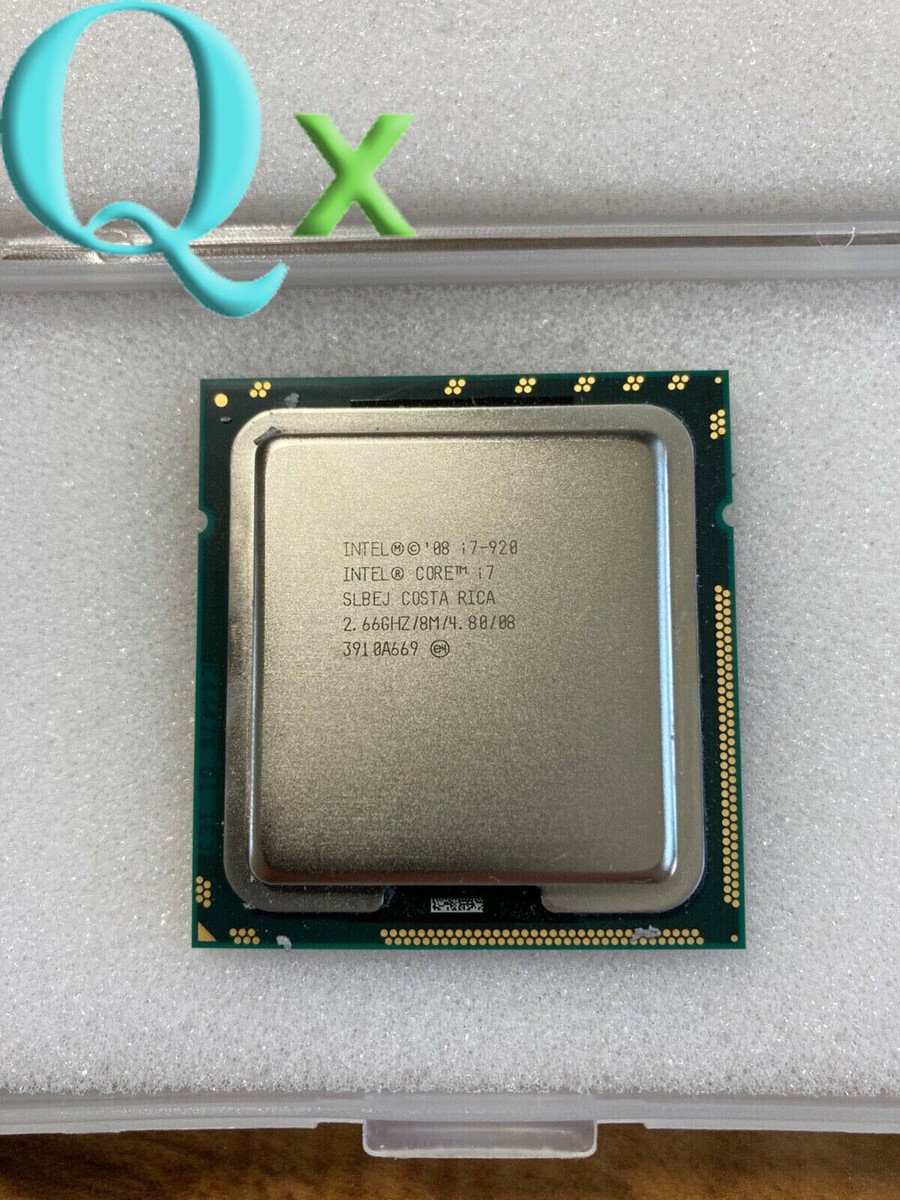 1st Gen Intel Core i7-920 LGA1366 Desktop CPU Processor 2.66 1st Gen Intel Core i7-920 LGA1366 Desktop CPU Processor 2.66