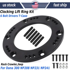 Clocking Ring For Dana 300 NP208 NP231 NP241 6 Bolt Drivers Side - Lower Lift US