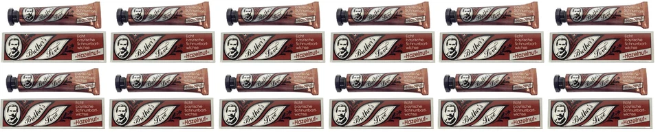 BROTHER´S LOVE Bayrische Bartwichse Brother's Love 12 x 10ml Schnurrbartwichse | Hazelnut