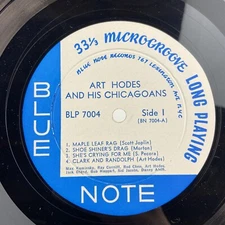 Art Hodes The Best In 2 Beat 10" Blue Note BLP 7004 No Cover Mono DG 767 LEX