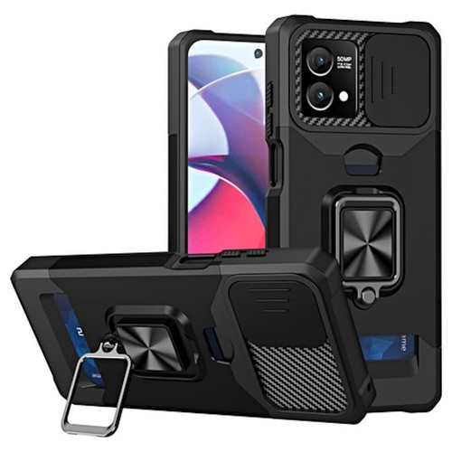Militärqualität All-in-One Ring Ständer Karten Hülle für Motorola Moto G Power 5G 2024 - Bild 4 von 11