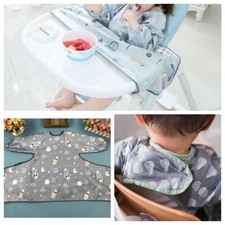 Baby All Full Cover Bibs Dining chair leak-proof  Weaning Waterproof Bib
