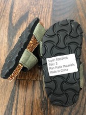 Rugged Bear Baby Sandals Brown Size 3