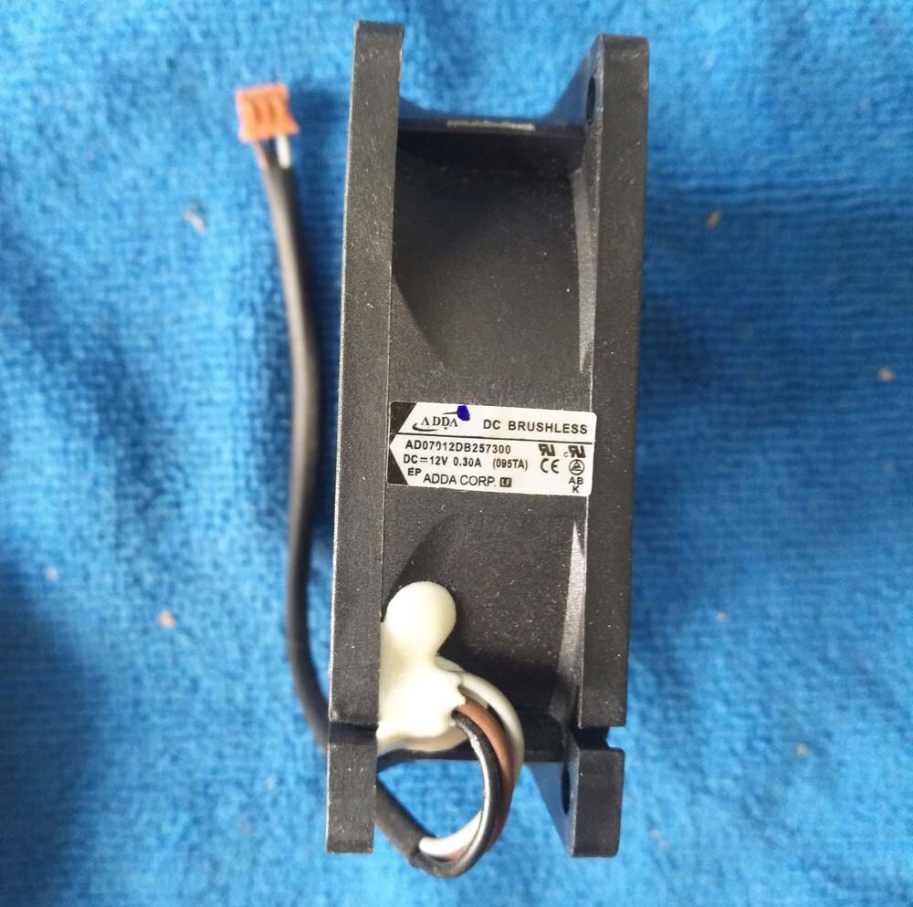 Generic 7cm AD07012DB257300 12V 0.3A 3Wire Compatible Con Ventilador De Proyector Benq W1070 - Foto 8