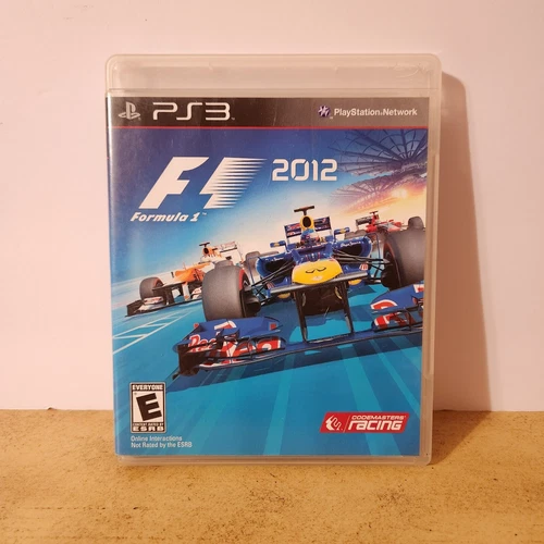 F1 2012 (Sony PlayStation 3, 2012) *COMPLETE* *UNTESTED*