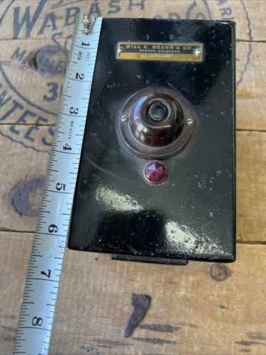 Antique Will C. Neahr Voltage Current Regulator Electrical Supply Tool Denver CO - Picture 10 of 11