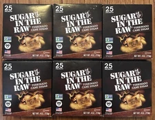 Sugar in the Raw Natural Cane Turbinado Sugar 150 Packets 4 Ounce Each