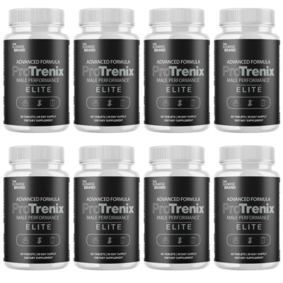 ProTrenix Elite - Male Performance Enhancer, Energy Boost Support - 8 Bottles