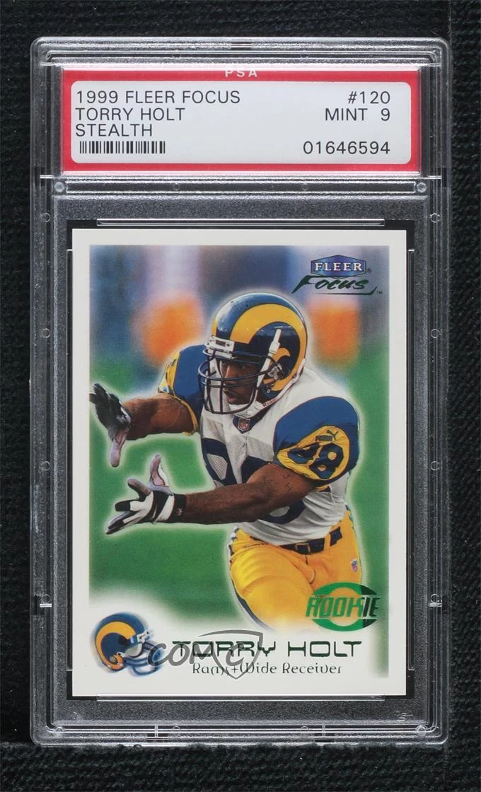 Torry Holt Fleer Focus #120 Stealth