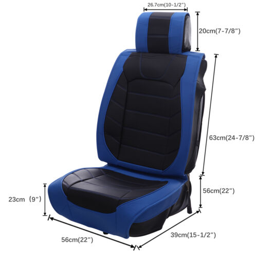 Car Seat Covers Luxury Leather Front & Rear For Holden Colorado RG Cab 2012-2020 - Picture 3 of 54