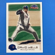 David Wells 2000 Fleer Focus Card #219 MLB Toronto Blue Jays