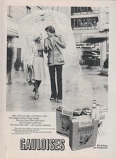 Gauloises Cigarettes - Reklame Werbeanzeige Original-Werbung 1975 (6)