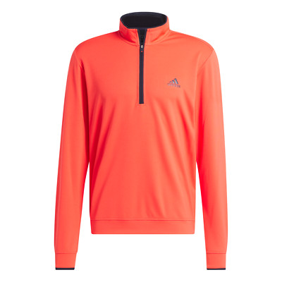 Adidas Herren Quarter-Zip Pullover, Farbe: Bright Red Größe: S