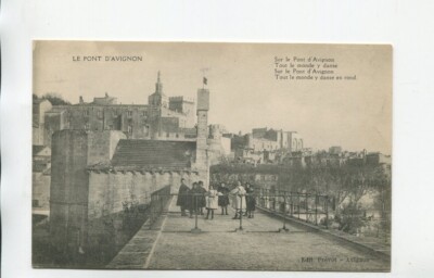 AK Frankreich  Avignon Le Pont d' Avignon