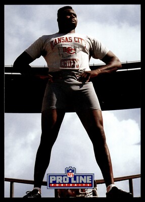 1991 Pro Line Portraits #236 Neil Smith Kansas City Chiefs