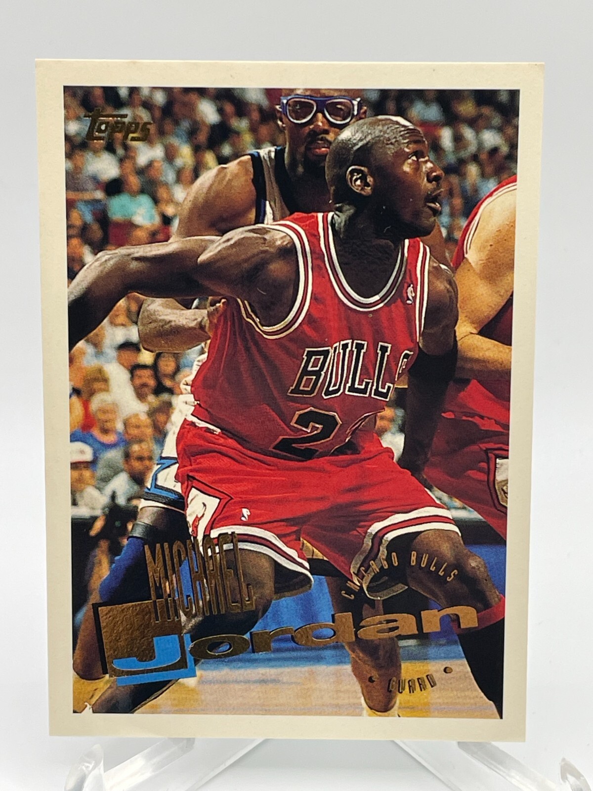Michael Jordan 1995-96 Topps #277 HOF 20