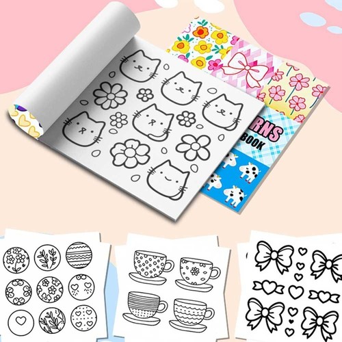 Karikatur Malbuch Pädagogisch Doodles Buch Graffiti-Malbuch Geschenk zum Malen - Photo 4/17