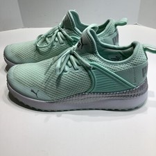 Junior Youth Puma Pacer Next Cage Metallic Jr Como Nuevo-Plata 37021001, Muy Bueno.