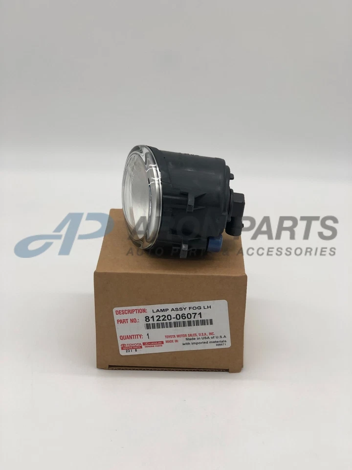Front Bumper Halogen Fog Light Lamp Toyota Camry SE 2012-2014 8122006071 - Изображение 2 из 4
