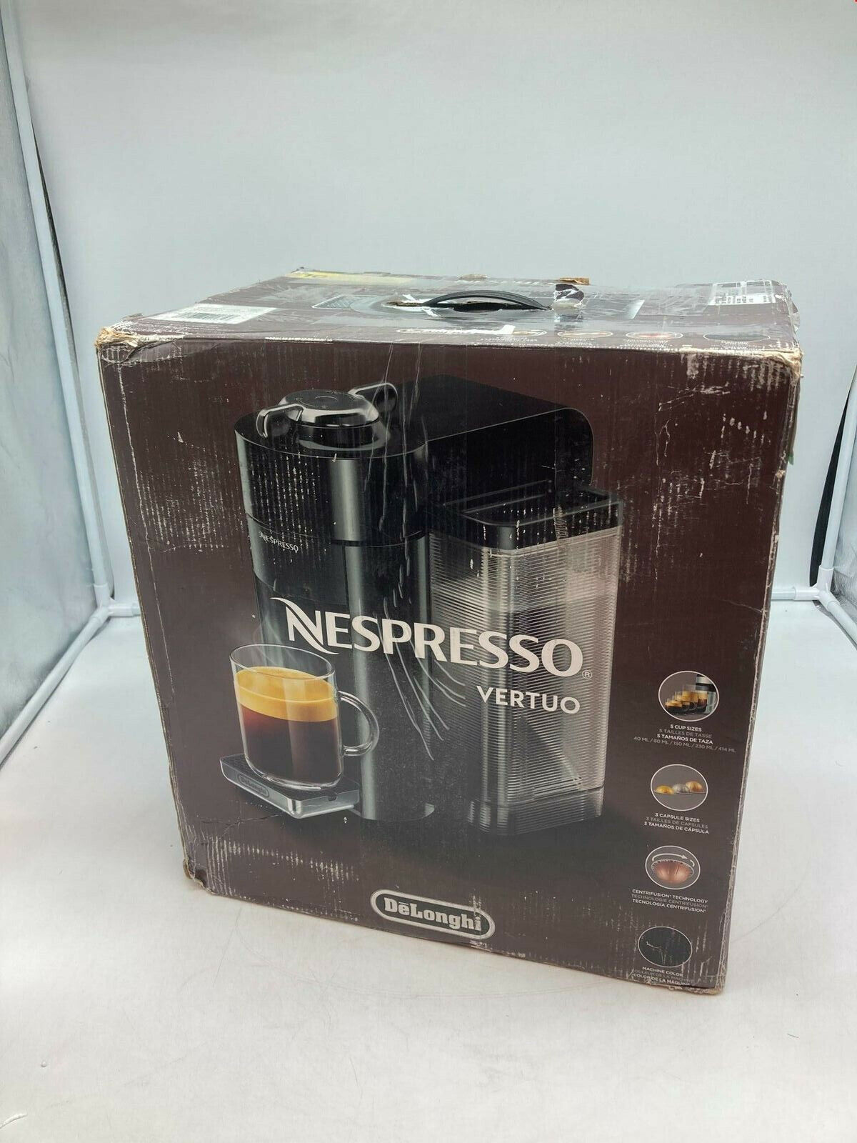 DeLonghi Nespresso Vertuo Coffee And Espresso Machine By DeLongh