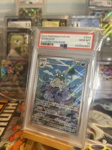 Garbodor 204/182 SV04: Paradox Rift Holo PSA 10 💎