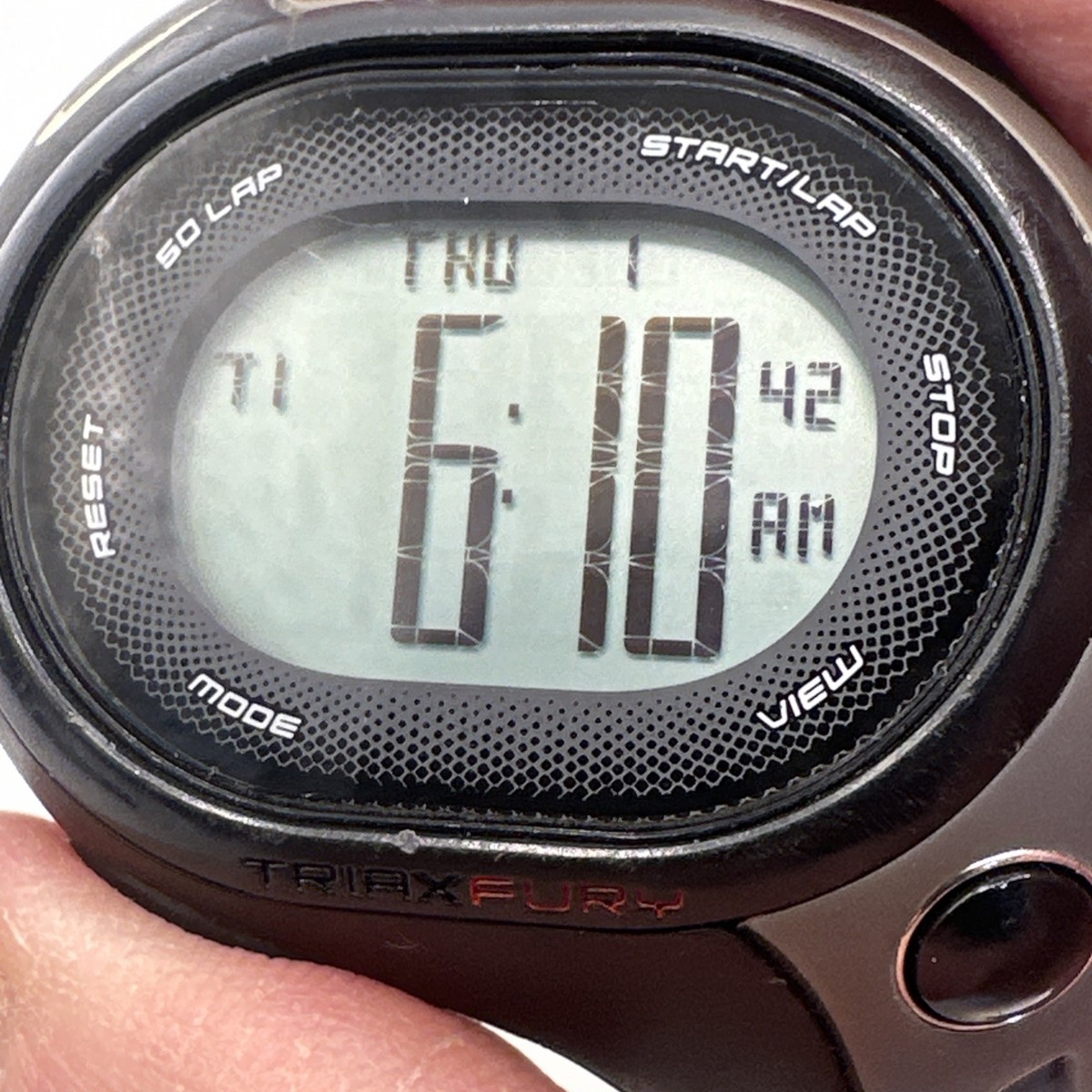 VTG Nike Triax Fury Watch Mens Y2K Digital Chrono WG05-4000 VTG Nike Triax Fury Watch Mens Y2K Digital Chrono WG05-4000