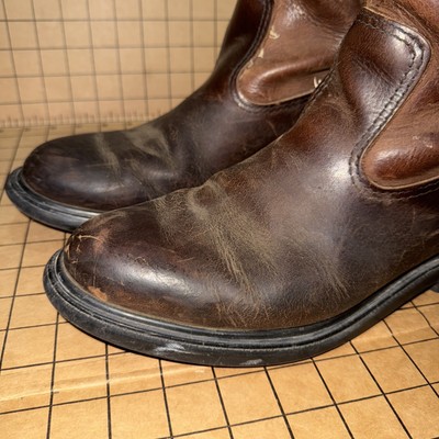 Red Wing Pecos Work Boots Sz 8 D Saddle Brown 1159 Made USA Red Wing Pecos Work Boots Sz 8 D Saddle Brown 1159 Made USA  main image 3