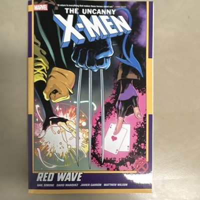 Marvel The Uncanny X-Men: Red Wave Trade Paperback by Gail Simone