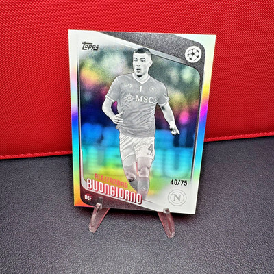 2025 Topps UCC Flagship 2025/26 Alessandro Buongiorno Napoli /75