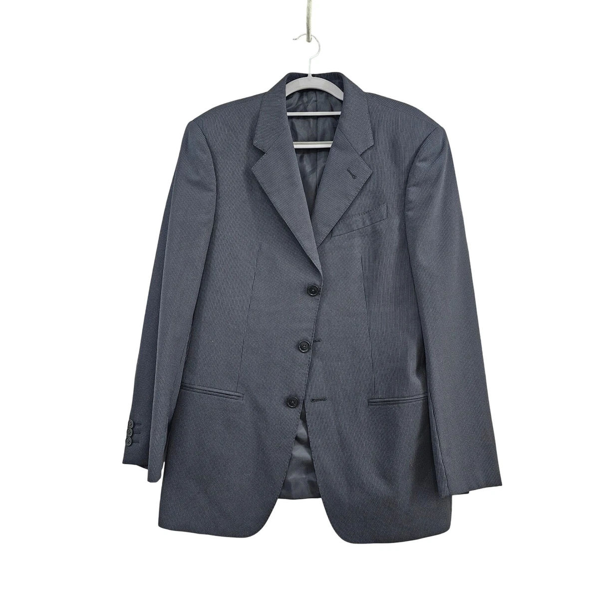 Armani Collezioni Three-Button Striped Suits & Blazers for Men for