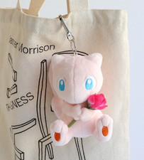 Pokemon Official Plush Doll Series : Flower Mew 12cm Key ring Bag Charm