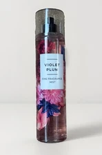 BATH & BODY WORKS VIOLET PLUM Fine Fragrance Mist 8 Fl Oz Brand New Retired