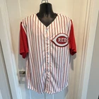 Eric Davis Cincinnati Reds #44 Signed Baseball Jersey w/ JSA Authentication