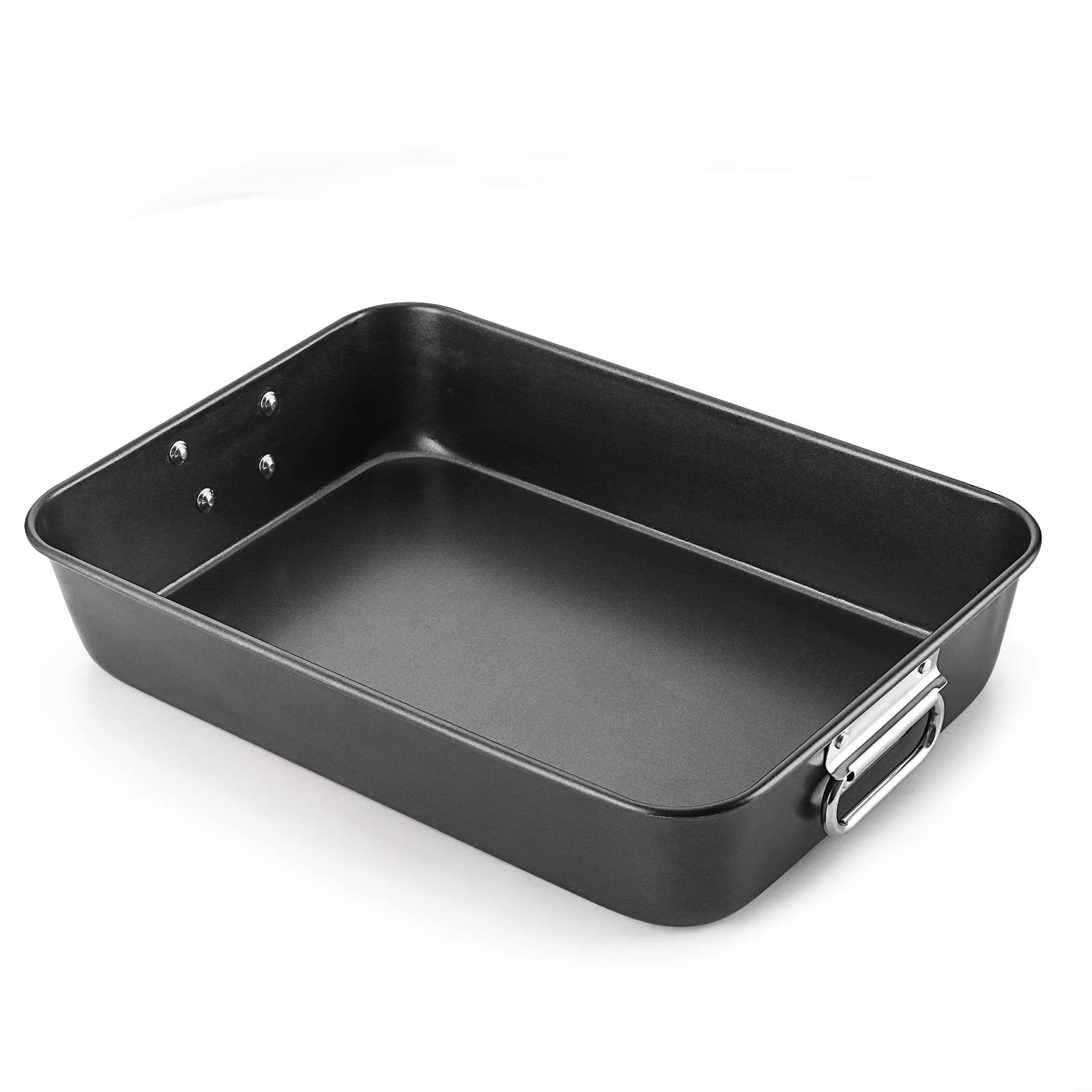 HONGBAKE Nonstick Lasagna Pan 3 Inch Deep, 9x13 Baking Pan, Rectangular Sheet...