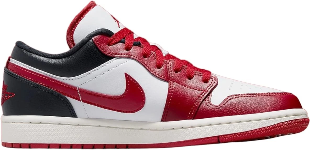 Jordan 1 Low White Gym Red W for sale | eBay